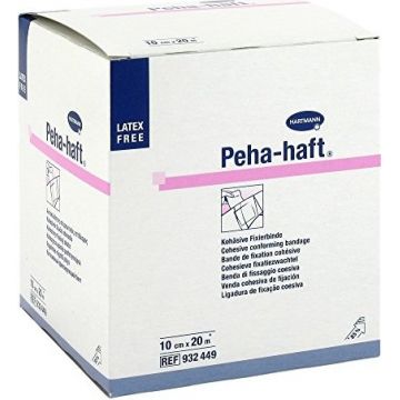 Bandaj elastic de fixare Peha-Haft, 10cm x 20m, Hartmann