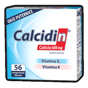 Calcidin, 56 comprimate, Zdrovit