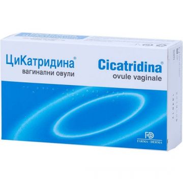 Cicatridina ovule vaginale, 10 bucati, Farma-Derma