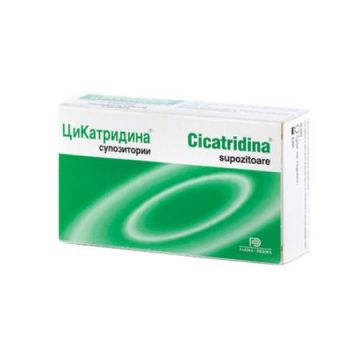 Cicatridina supozitoare, 10 bucati, Farma-Derma