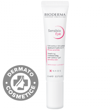 Gel contur ochi Sensibio, 15ml, Bioderma