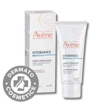 Crema hidratanta Hydrance Riche Cohederm, 40ml, Avene