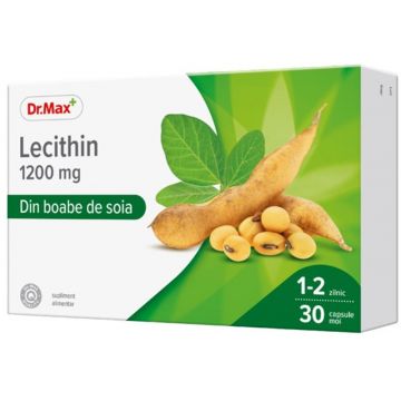 Dr. Max Lecitina 1200mg, 30 capsule moi