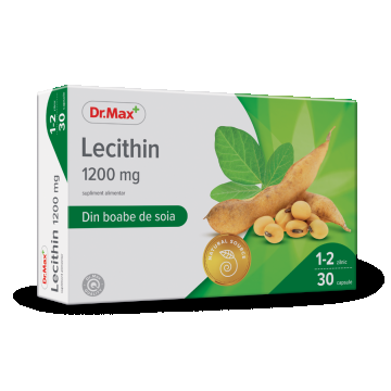 Dr. Max Lecitina 1200mg, 30 capsule moi