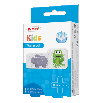 Dr.Max Plasture pentru copii 38 x 38mm 30 x 55mm, 10 bucati