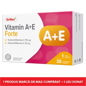 Dr. Max Vitamina A+E Forte, 30 capsule moi