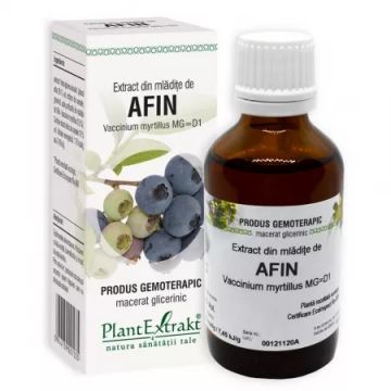 Extract din mladite de afin, 50ml, PlantExtrakt