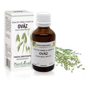 Extract din mladite si radicele de ovaz, 50ml, PlantExtrakt