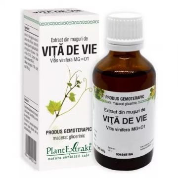 Extract din muguri de Vita de Vie, 50ml, PlantExtrakt