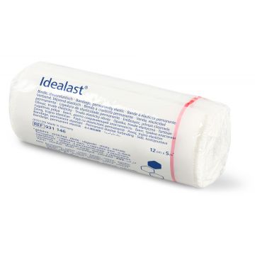 Fasa rola elastica pentru compresie moderata, 12 cm x 5 m, Idealast