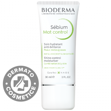 Fluid matifiant Sebium Mat Control, 30ml, Bioderma