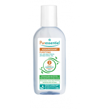 Gel Purifying antibacterian cu 3 uleiuri esentiale, 80ml, Puressentiel