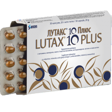 Lutax 10 Plus, 30 capsule, Santen