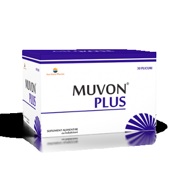 Muvon Plus, 30 plicuri, Sun Wave Pharma