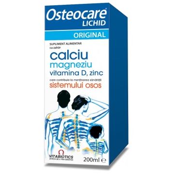 Osteocare solutie orala, 200 ml, Vitabiotics