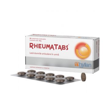 Rheumatabs, 30 comprimate masticabile, Hyllan Pharma