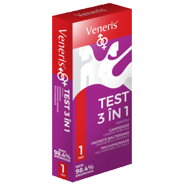 Test 3 in 1 unisex, 1 test, Veneris