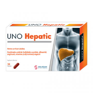 Uno Hepatic, 30 capsule, Solacium