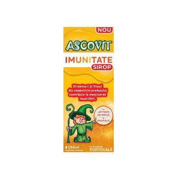 Ascovit Sirop pentru imunitate, 150ml, Perrigo