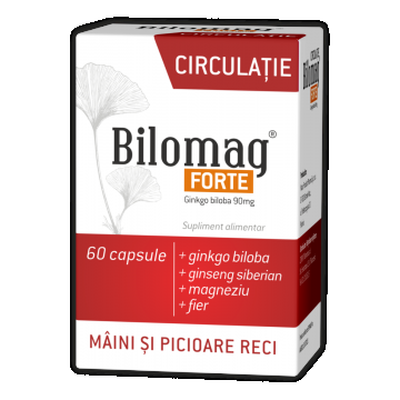 Bilomag Forte Circulatie, 60 capsule, Zdrovit