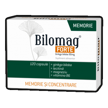 Bilomag forte memorie, 120 capsule, Zdrovit