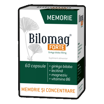 Bilomag forte memorie, 60 capsule, Zdrovit