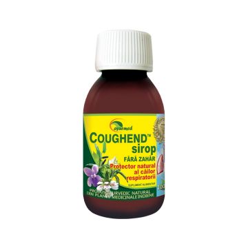 Coughend sirop fara zahar, 100 ml, Ayurmed