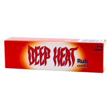 Deep Heat Rub crema, 67 g, Mentholatum