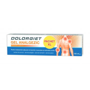 Dolorgiet gel analgezic, 100 ml, Zdrovit