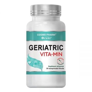 Geriatric Vita-Min, 30 tablete, Cosmopharm