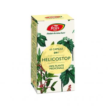 Helicostop, 63 capsule, Fares