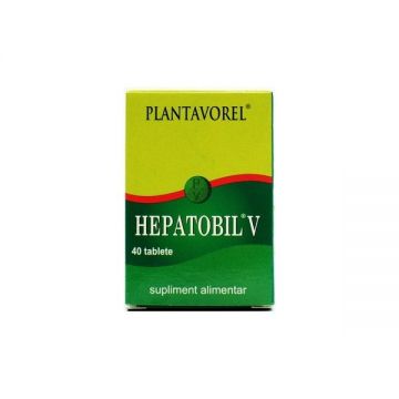 Hepatobil V, 40 tablete, Plantavorel