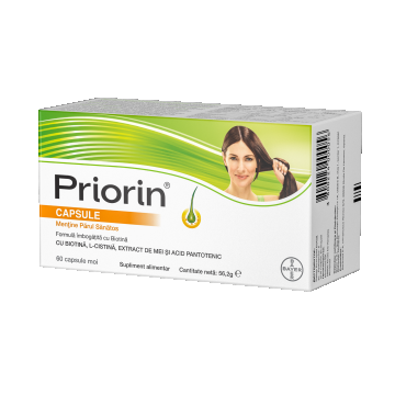 Priorin, 60 capsule, Bayer