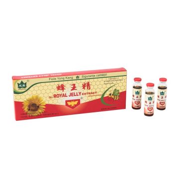 Royal Jelly, 10 fiole, Yongkang International