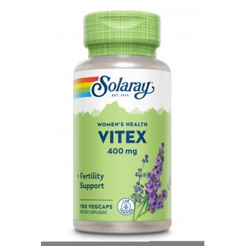 Solaray Vitex, 100 capsule, Secom