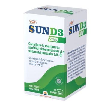 Sun D3, 60 capsule, Sun Wave Pharma