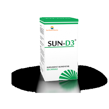 Sun D3, 60 capsule, Sunwave