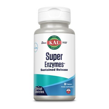 Super Enzymes, 30 capsule, Secom