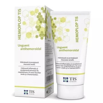 Unguent antihemoroidal HemoplopTIS, 50ml, Tis Farmaceutic
