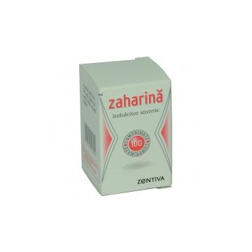 Zaharina, 100 comprimate, Zentiva