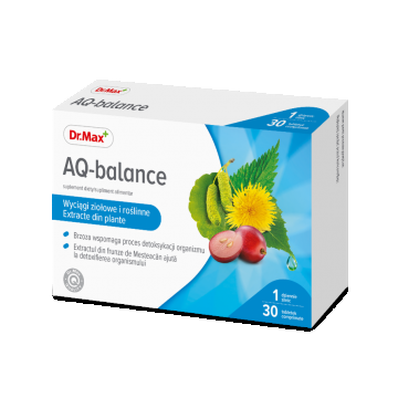 Dr. Max AQ-Balance, 30 comprimate filmate