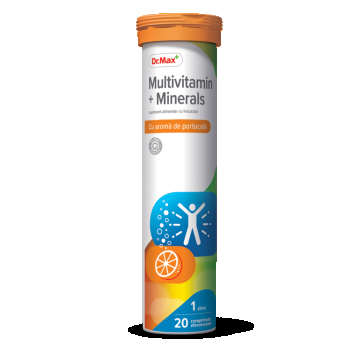 Dr. Max Multivitamine si minerale, 20 comprimate efervescente