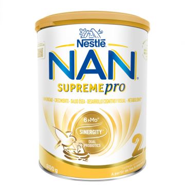 Formula de lapte praf Nan 2 Supreme Pro, 800g, Nestle