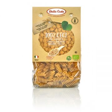 Paste fusili cu naut Bio, 250g, Dalla Costa