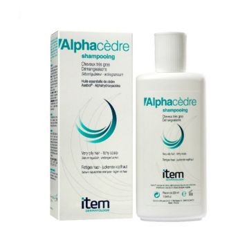 Sampon pentru par gras si mancarime Alphacedre, 200ml, Item