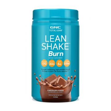Shake proteic cu aroma de ciocolata Total Lean, 758.4g, GNC