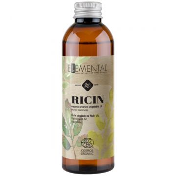 Ulei de ricin Bio, 100ml, Ellemental