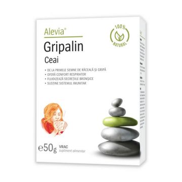 Ceai Gripalin Natural x 50 g, Alevia