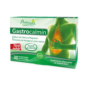 Gastrocalmin, 30 comprimate masticabile, Naturalis