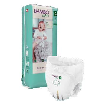 Scutece Pants eco nr 4, 7-14 kg, 40 bucati, Bambo Nature